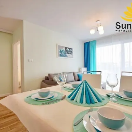 Apartamento Sunflowers Apartament Turkusowy Zakatek W Kolobrzegu Kołobrzeg