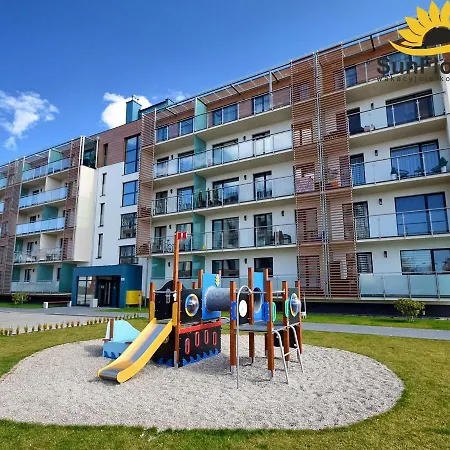 Apartamento Sunflowers Apartament Turkusowy Zakatek W Kolobrzegu